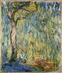 Die große Weide in Giverny, 1918